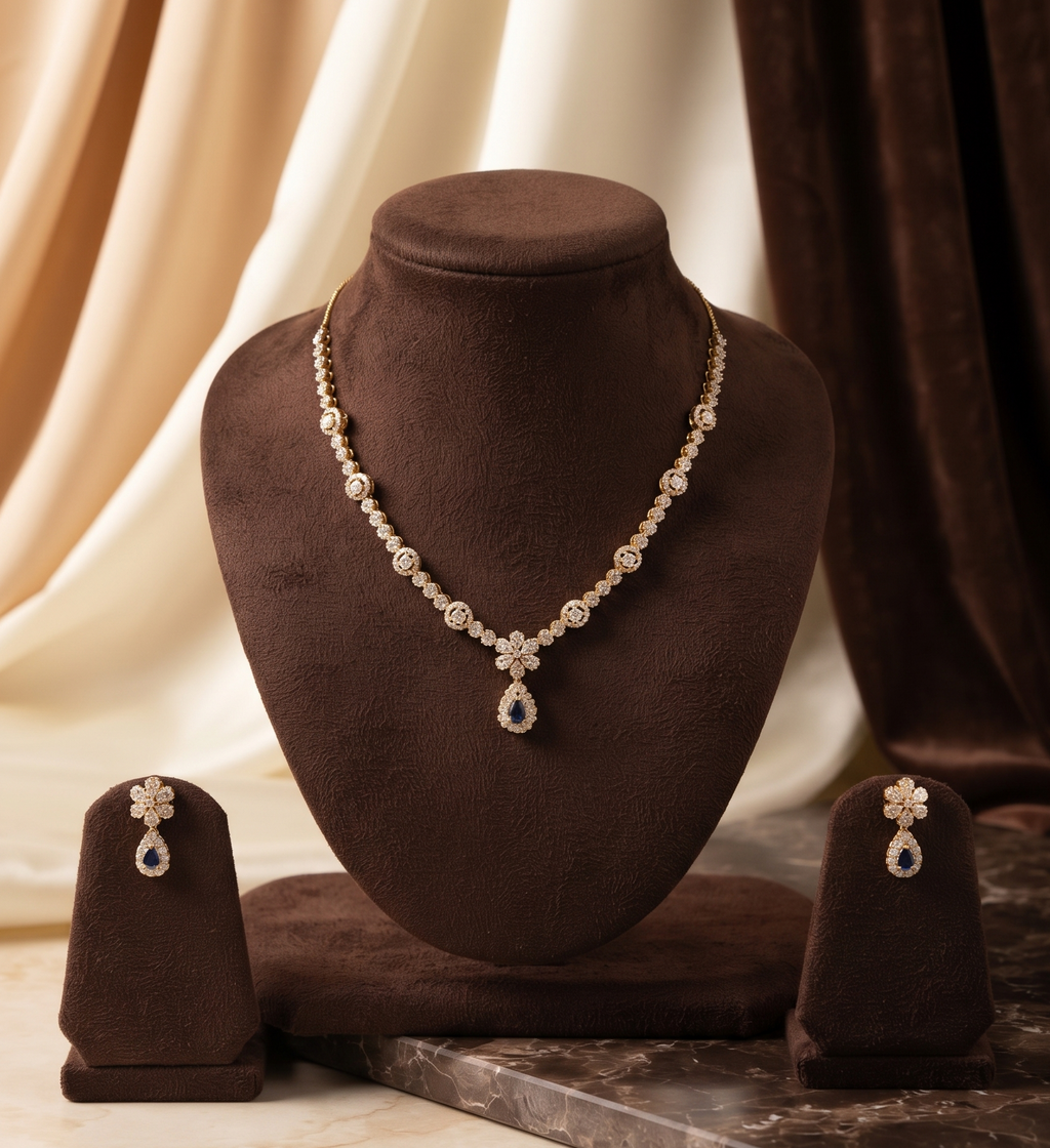 Fancy necklace set