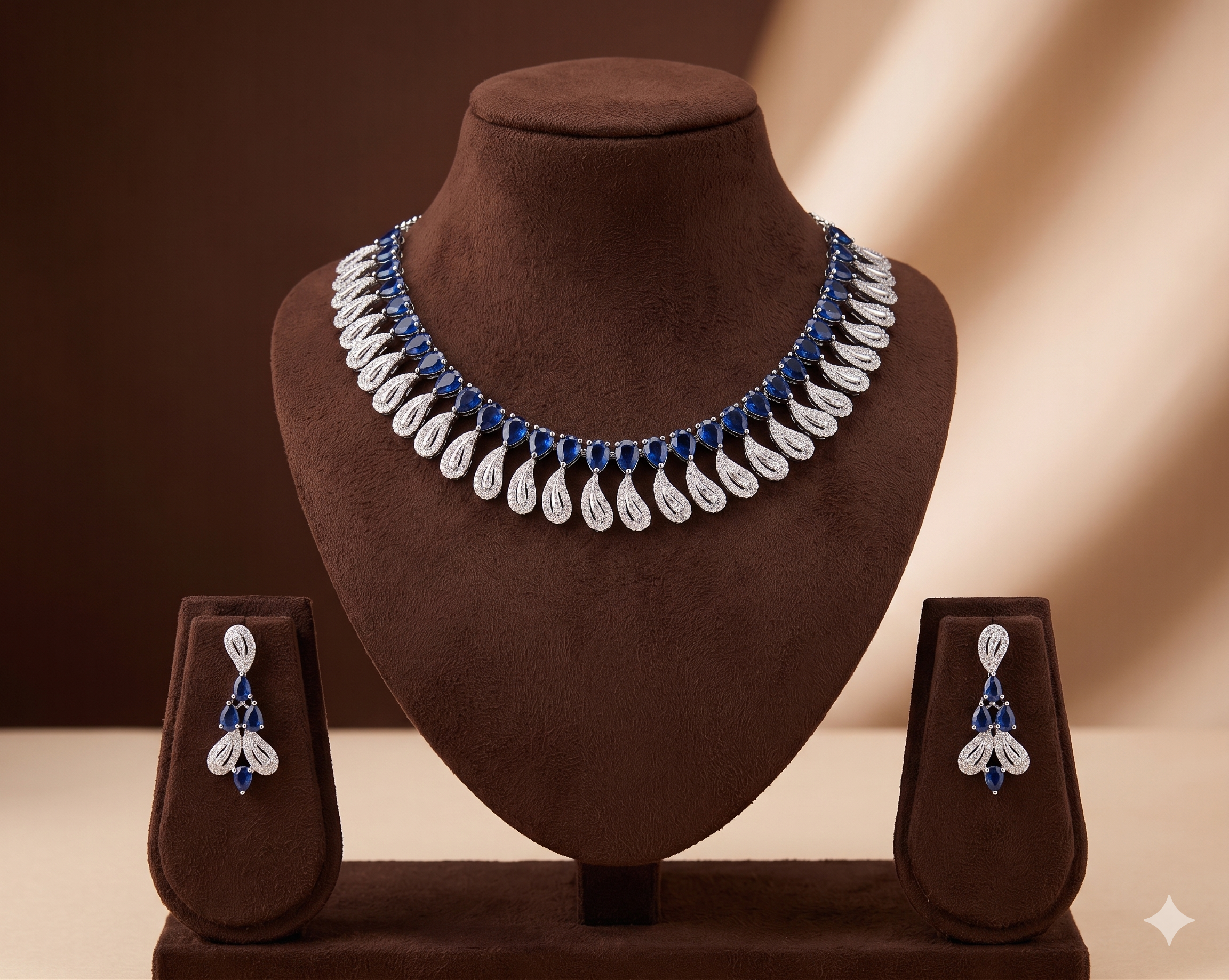 CZ Necklace Set