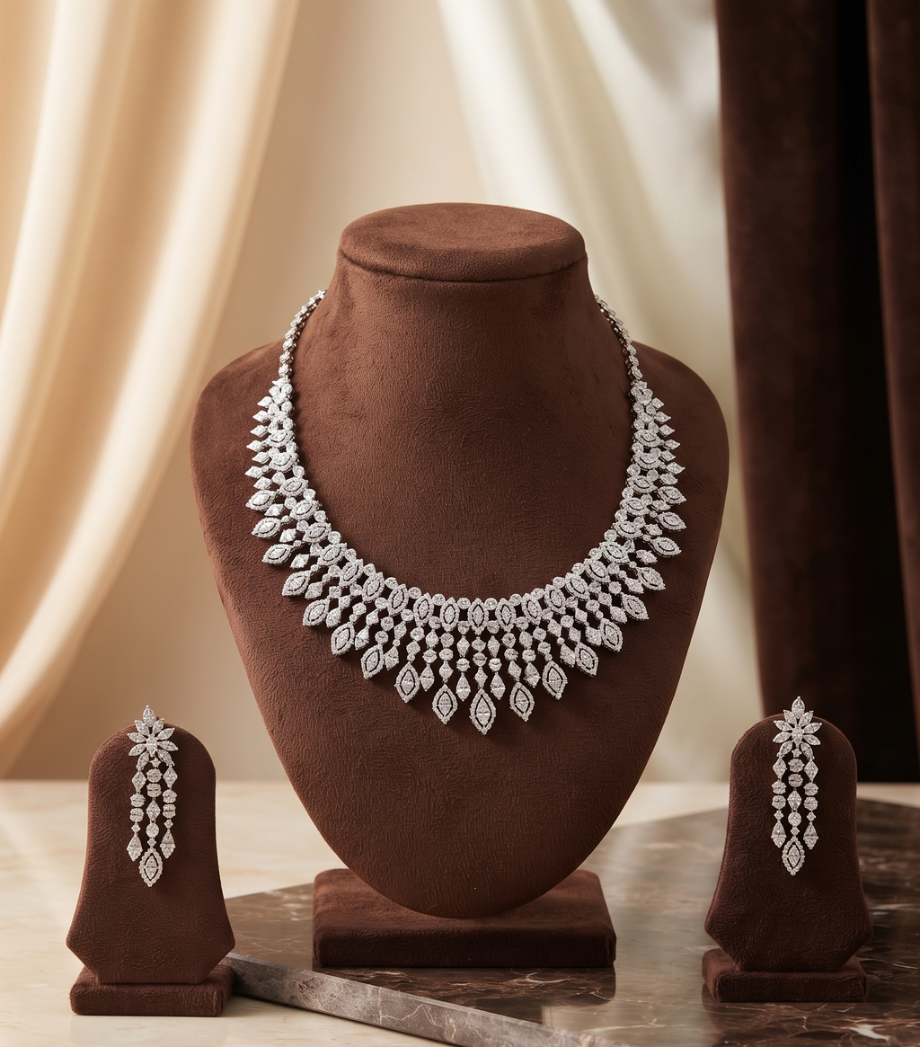 Fancy necklace set