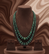 Jade Dynasty Layered Green & Barrel-Cut Beaded Necklace