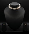 Classic Elegance Double-Strand Pearl Choker Set
