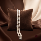 Two-Strand Freshwater Pearl Bracelet