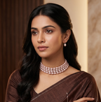 Blush Harmony Multi-Strand Pearl Choker Set
