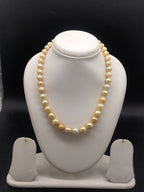 Golden Classic South Sea Pearl One-Line Mala