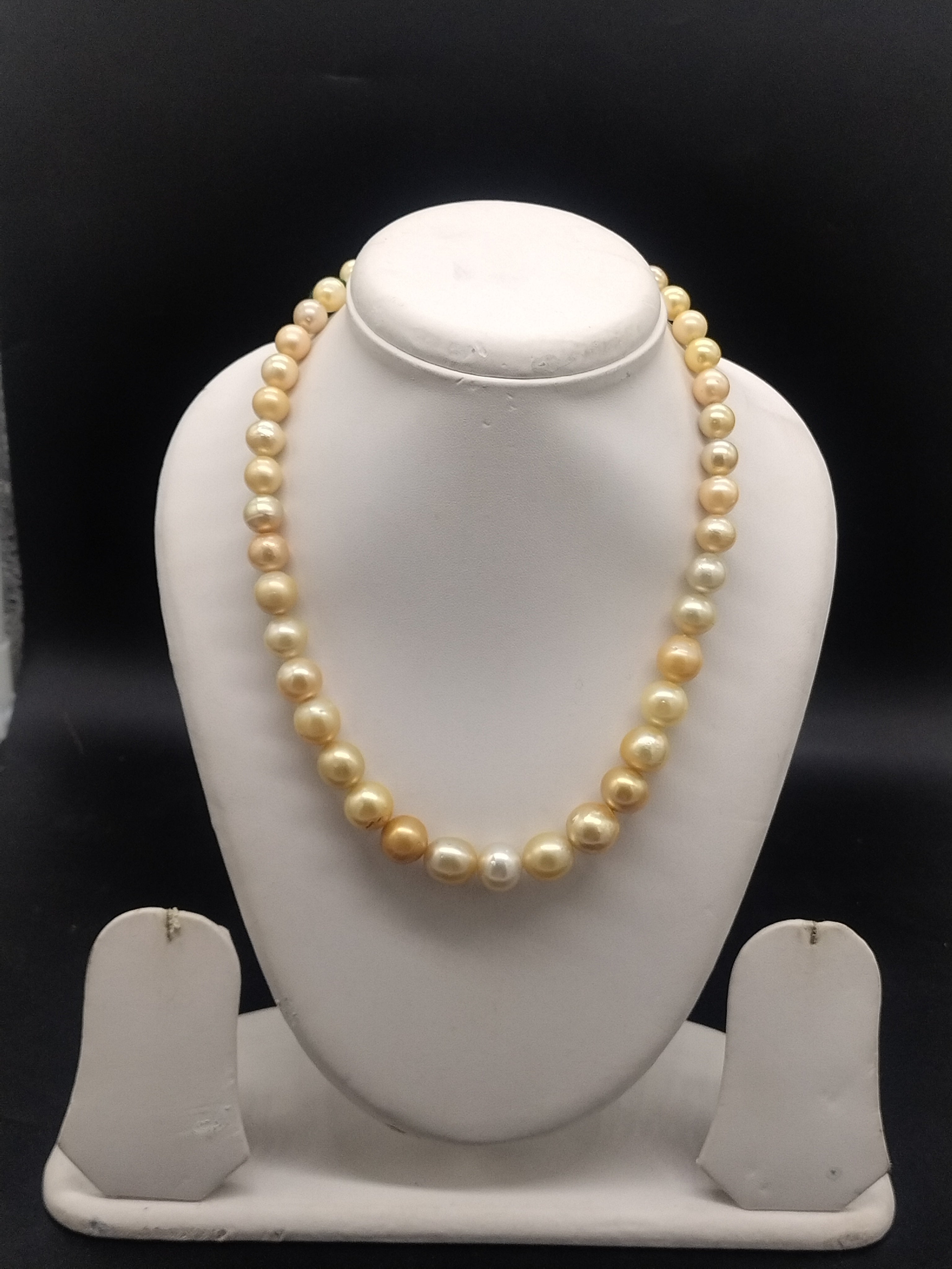Golden Classic South Sea Pearl One-Line Mala