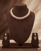 Heritage Pearl designer choker necklace set for women