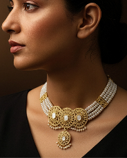 Pearls Choker set Collection