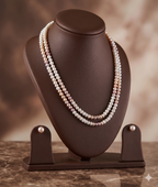 Layered Twin-Strand Freshwater Pearl Necklace Set