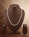 Multi Strand Freshwater Pearl Necklace & Earrings Set