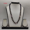 Amethyst Noir Fancy Pearls Necklace