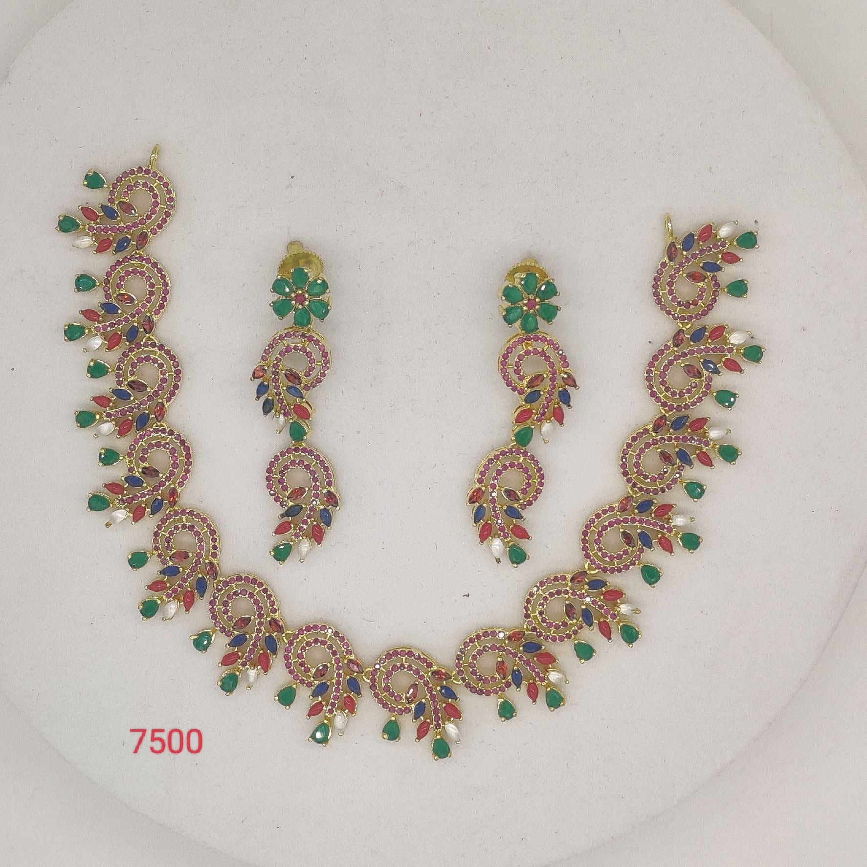 CZ Necklace Set