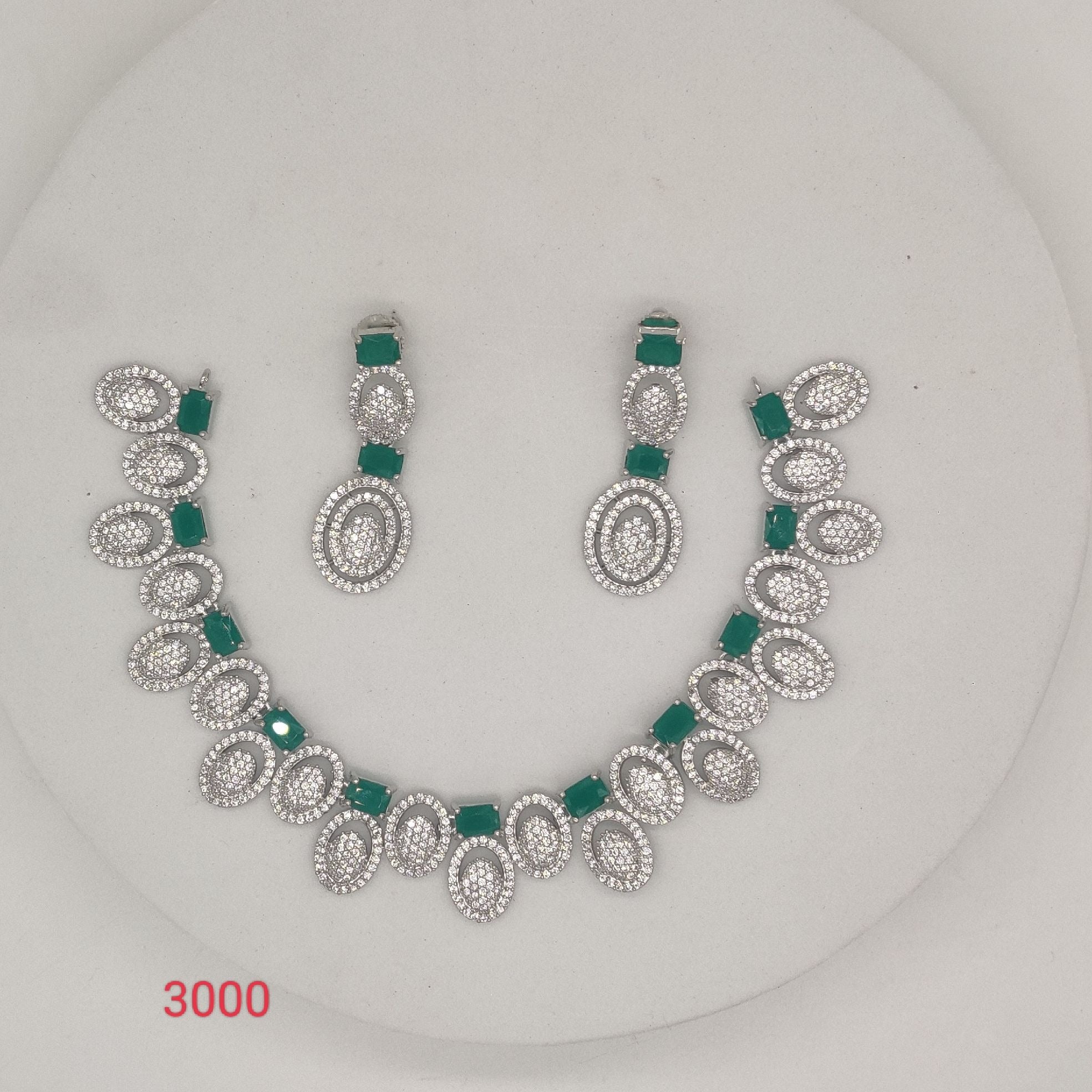 CZ Necklace Set