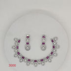 CZ Necklace Set