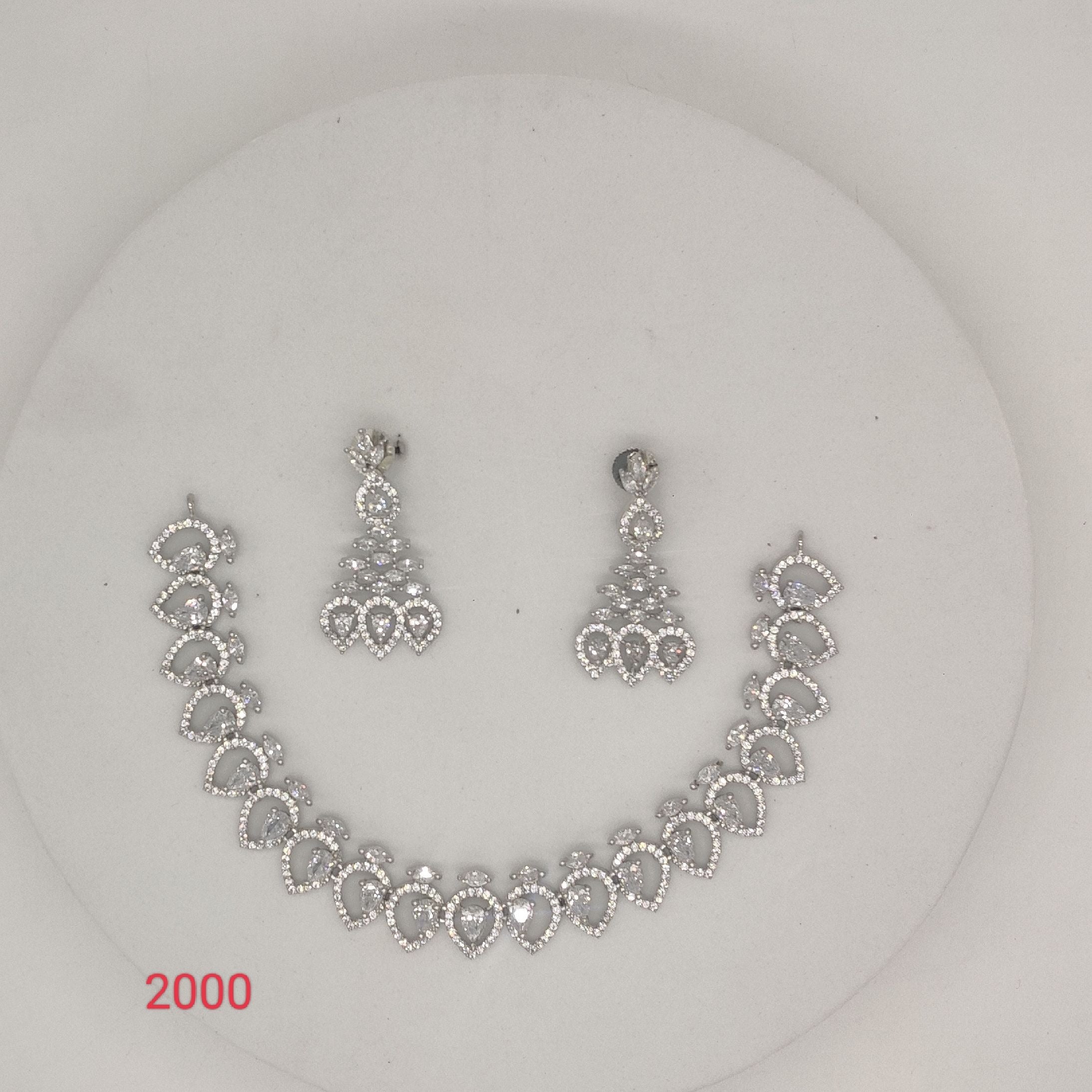 CZ Necklace Set