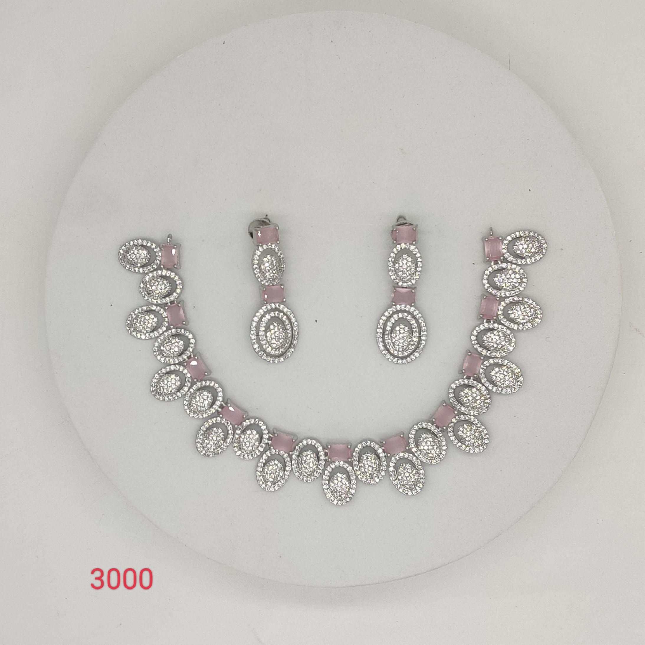 CZ Necklace Set