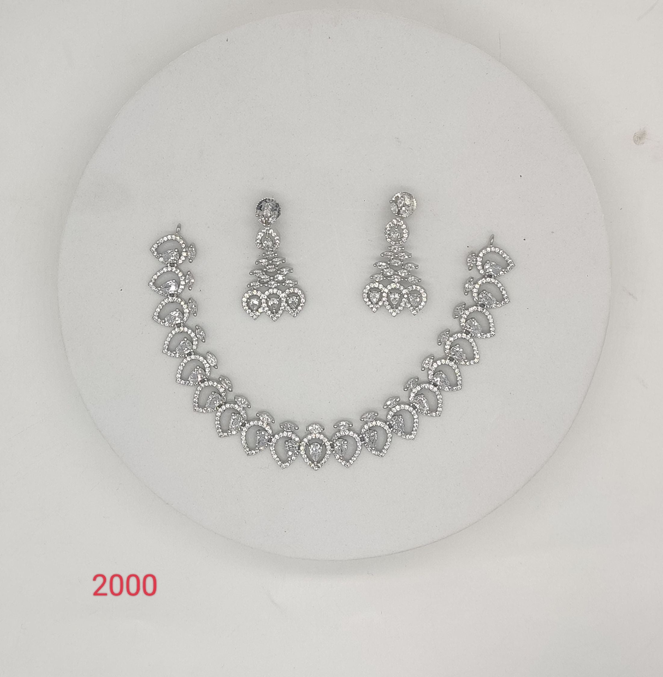 CZ Necklace Set