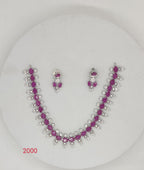 CZ Necklace Set