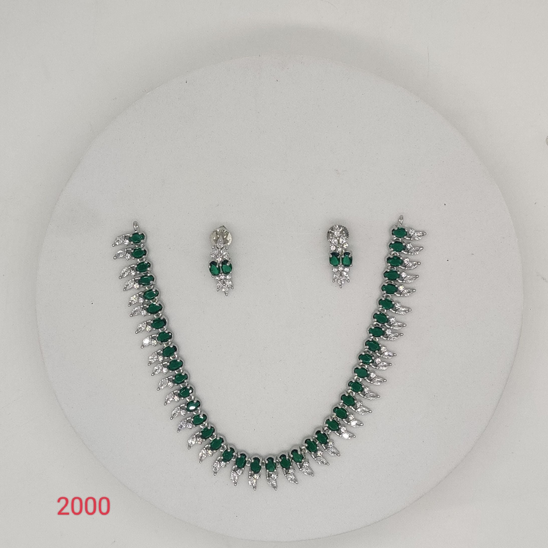 CZ Necklace Set