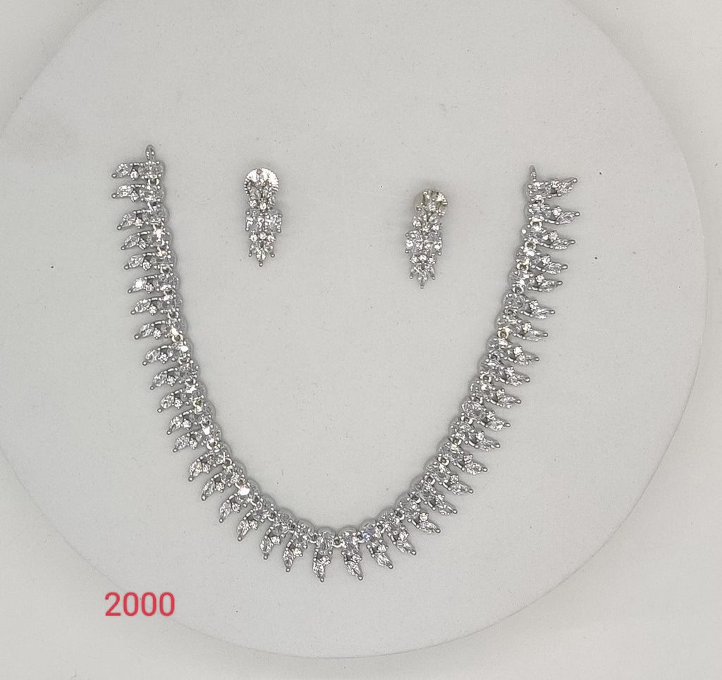 CZ Necklace Set