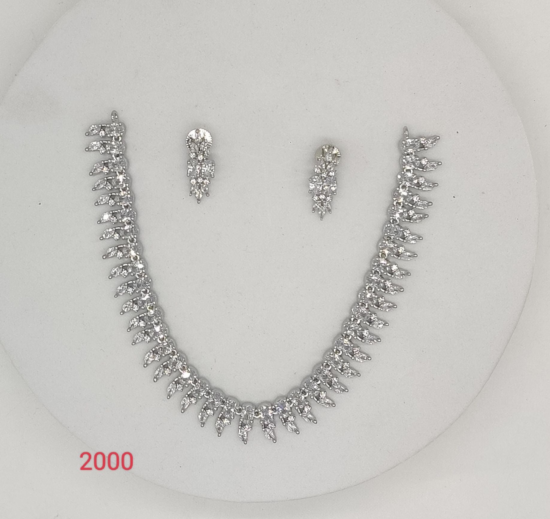 CZ Necklace Set