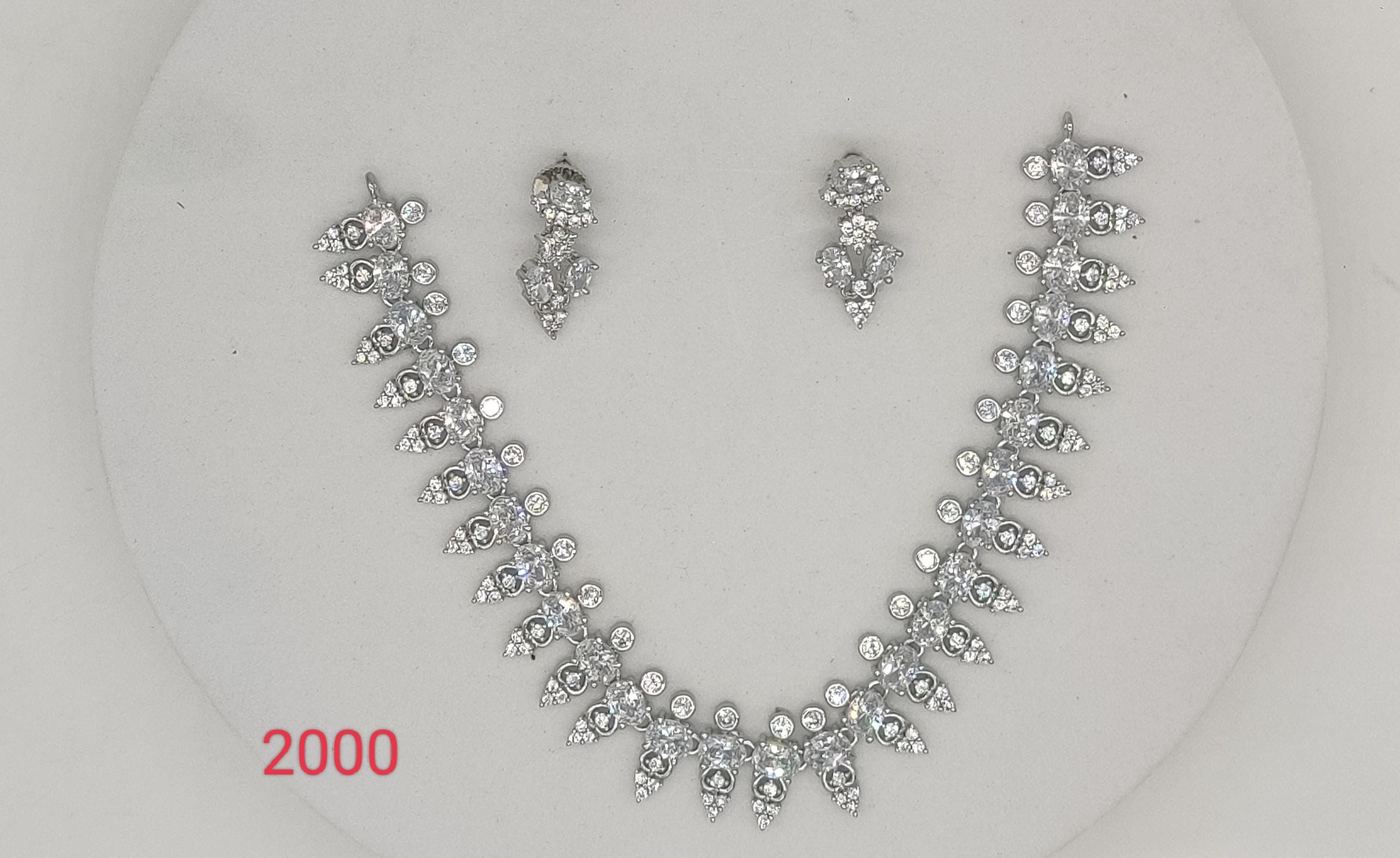 CZ Necklace Set