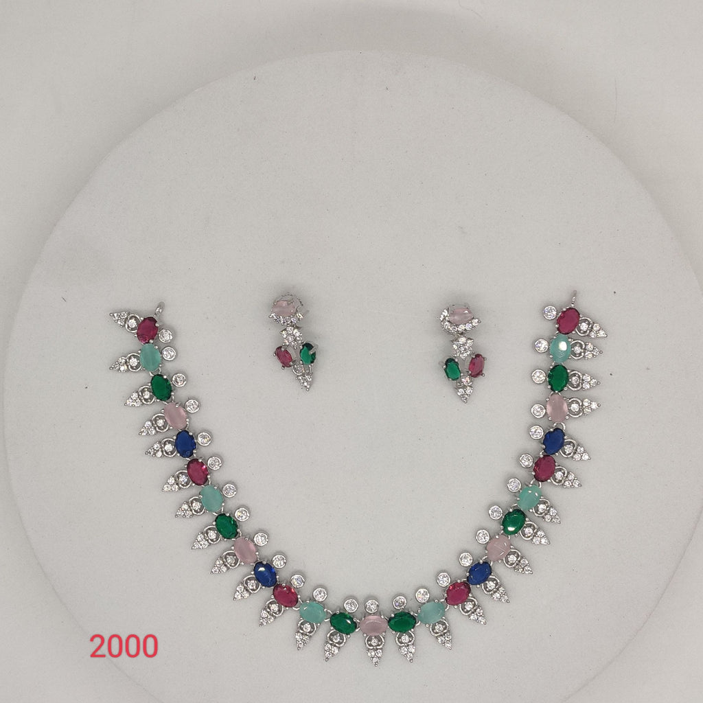 CZ Necklace Set
