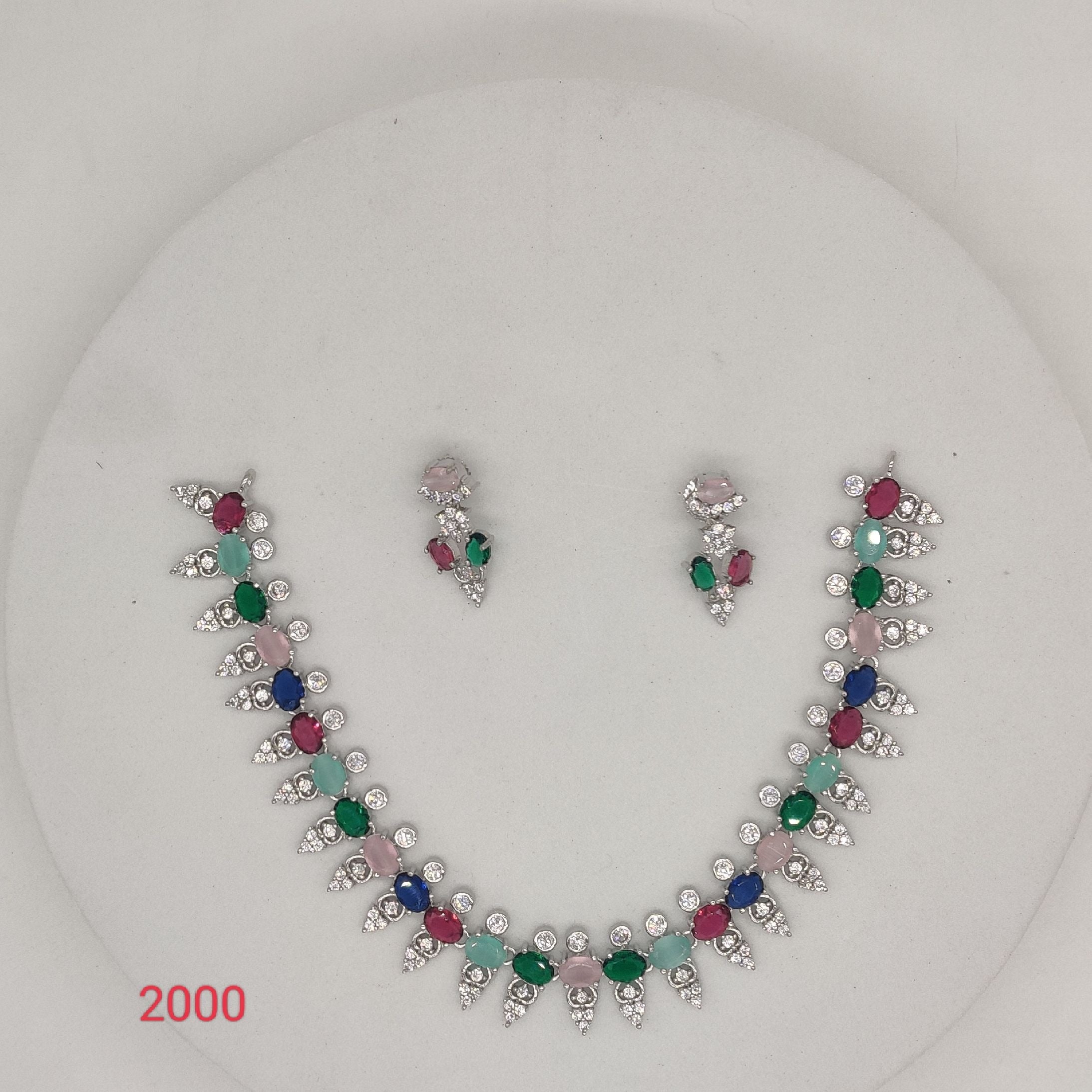 CZ Necklace Set