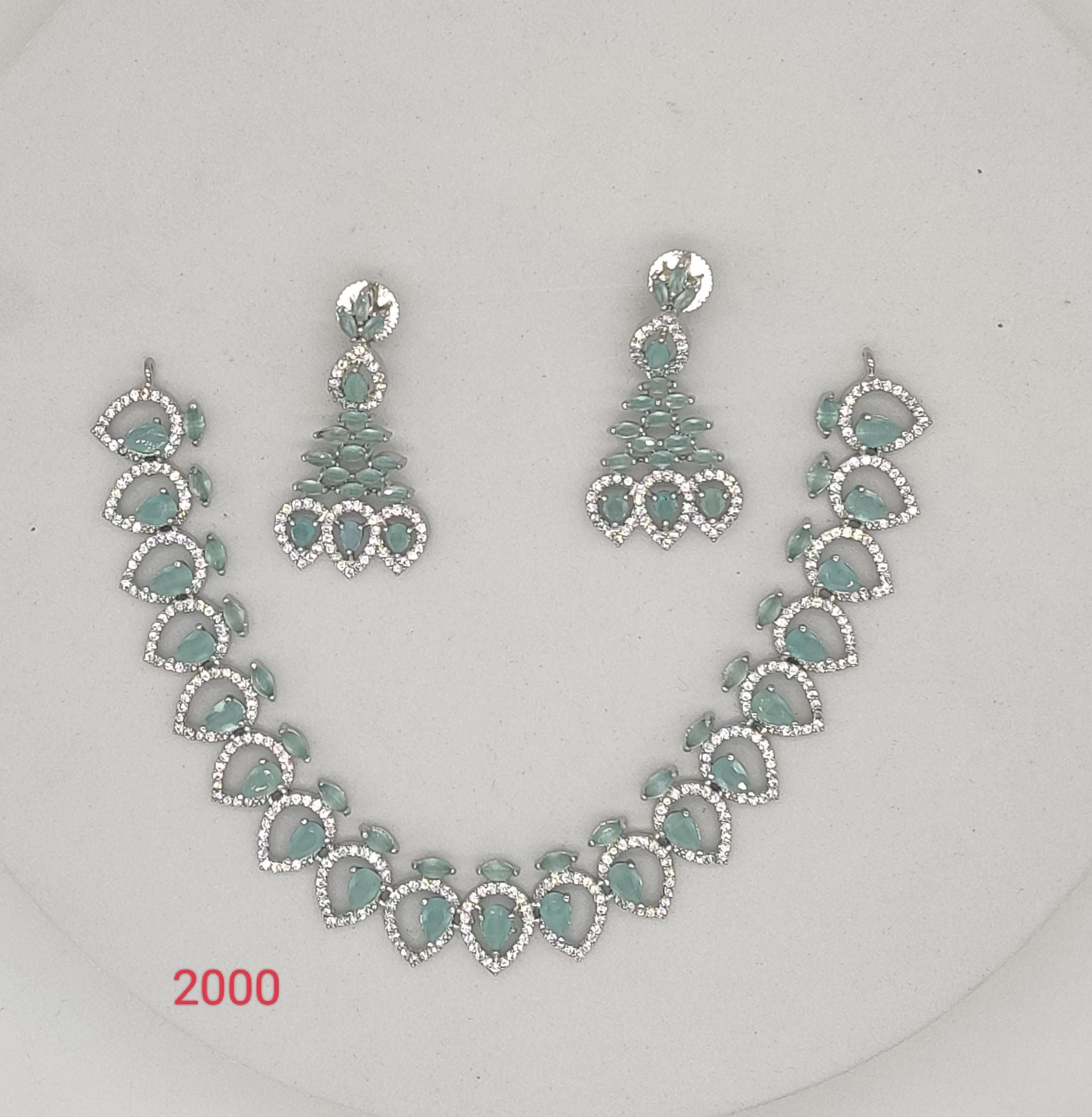 CZ Necklace Set