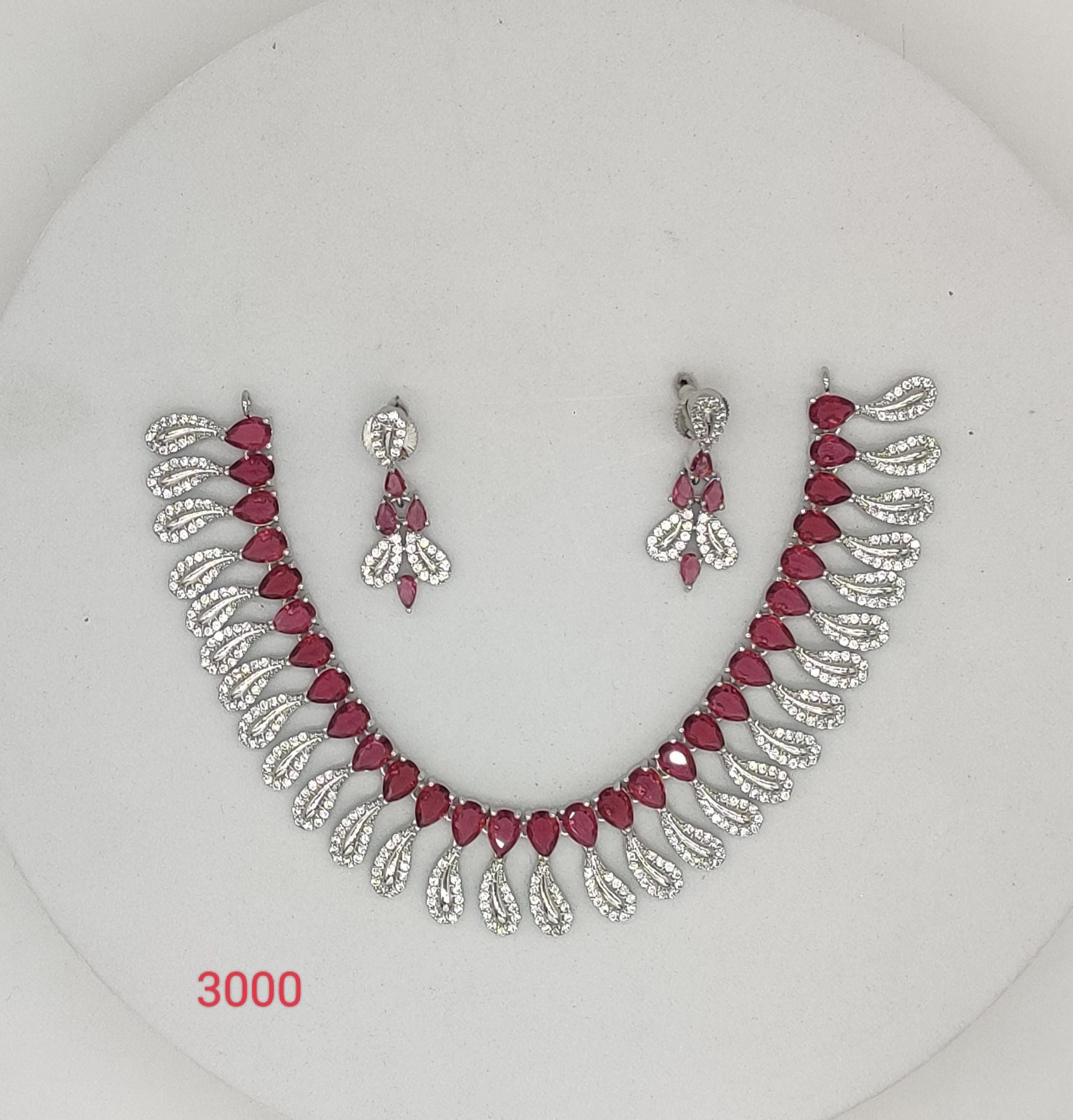 CZ Necklace Set