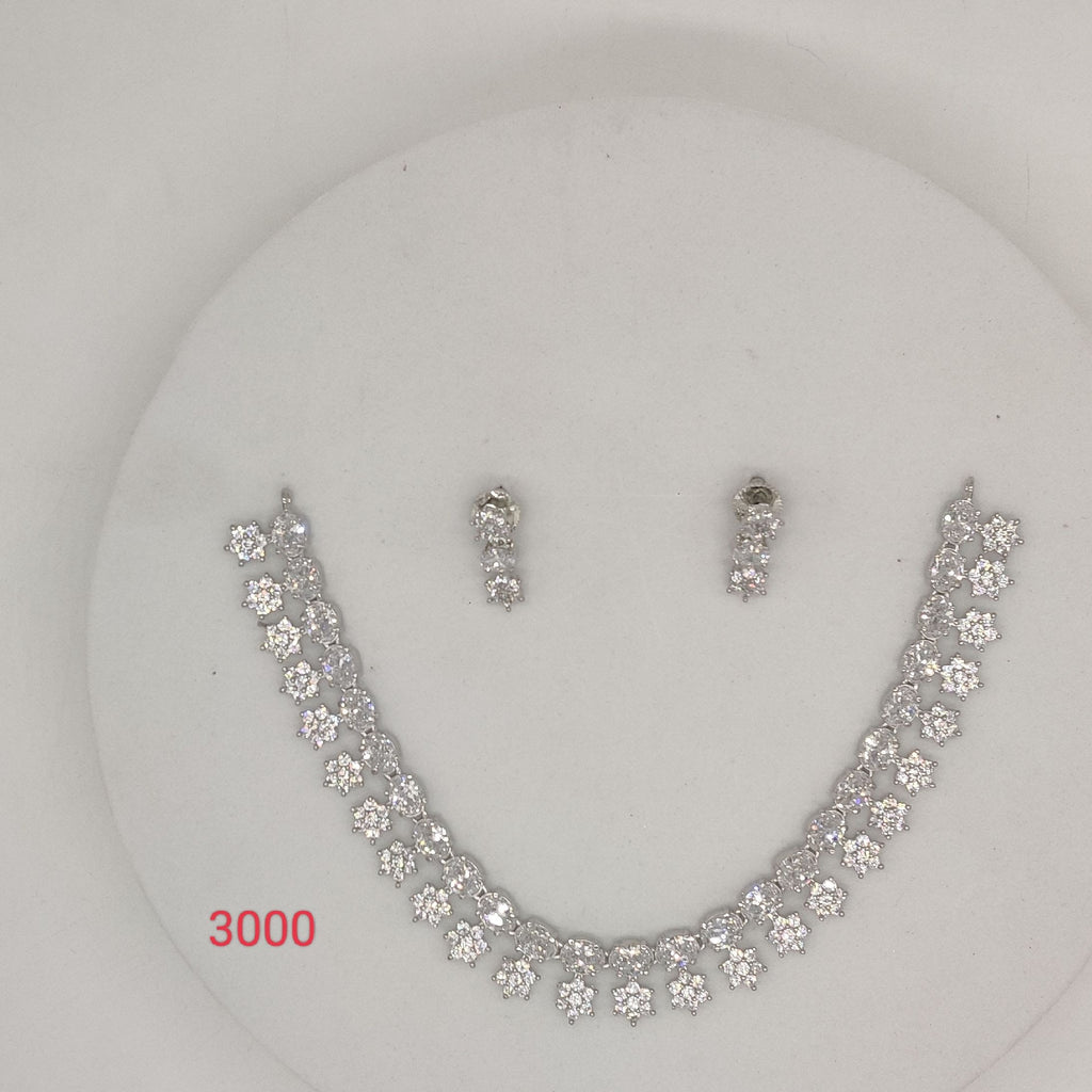 CZ Necklace Set