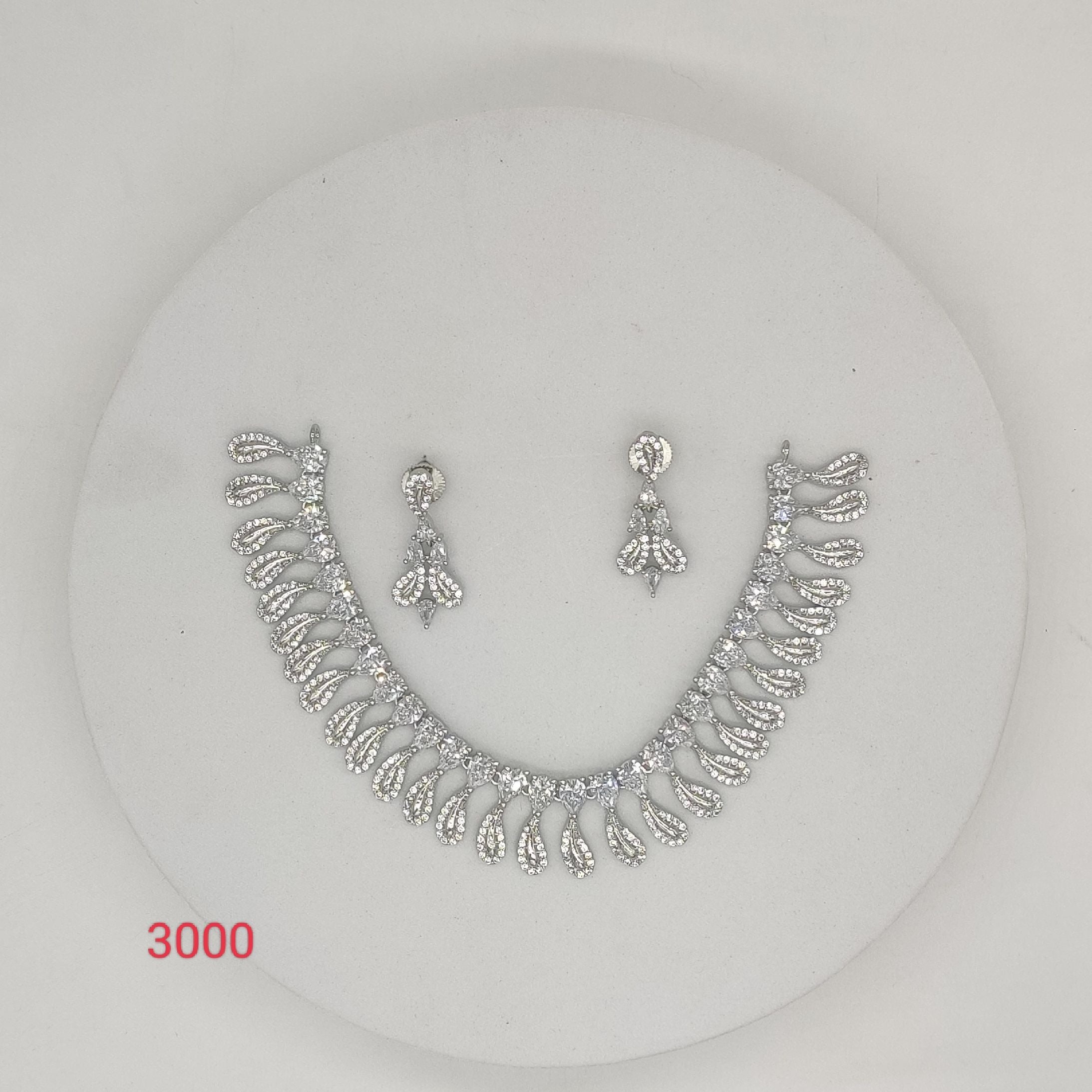 CZ Necklace Set