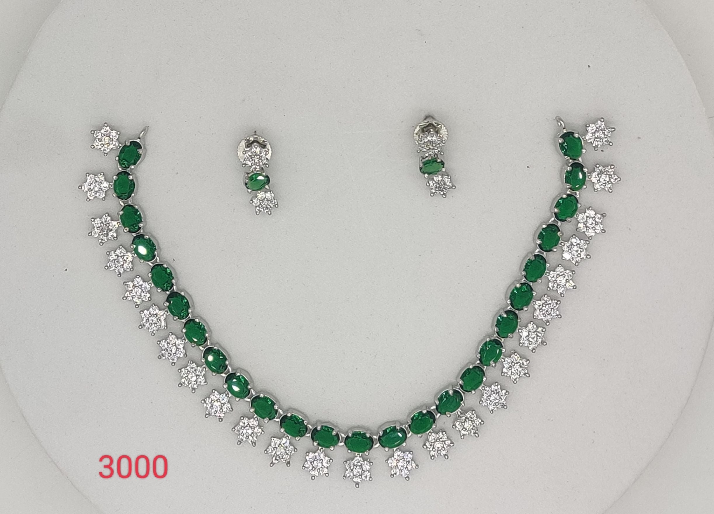 CZ Necklace Set