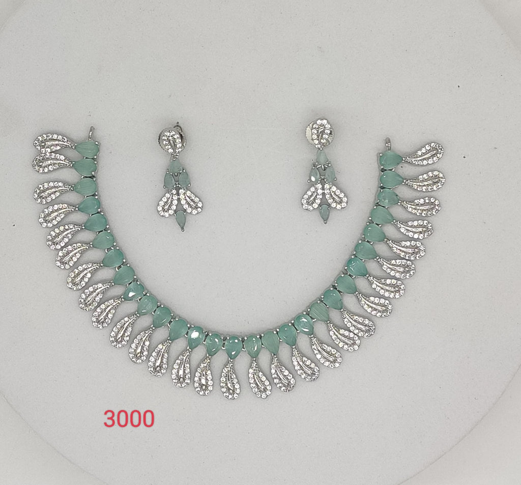 CZ Necklace Set