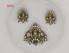 Ganesha Grace CZ Pendent Set