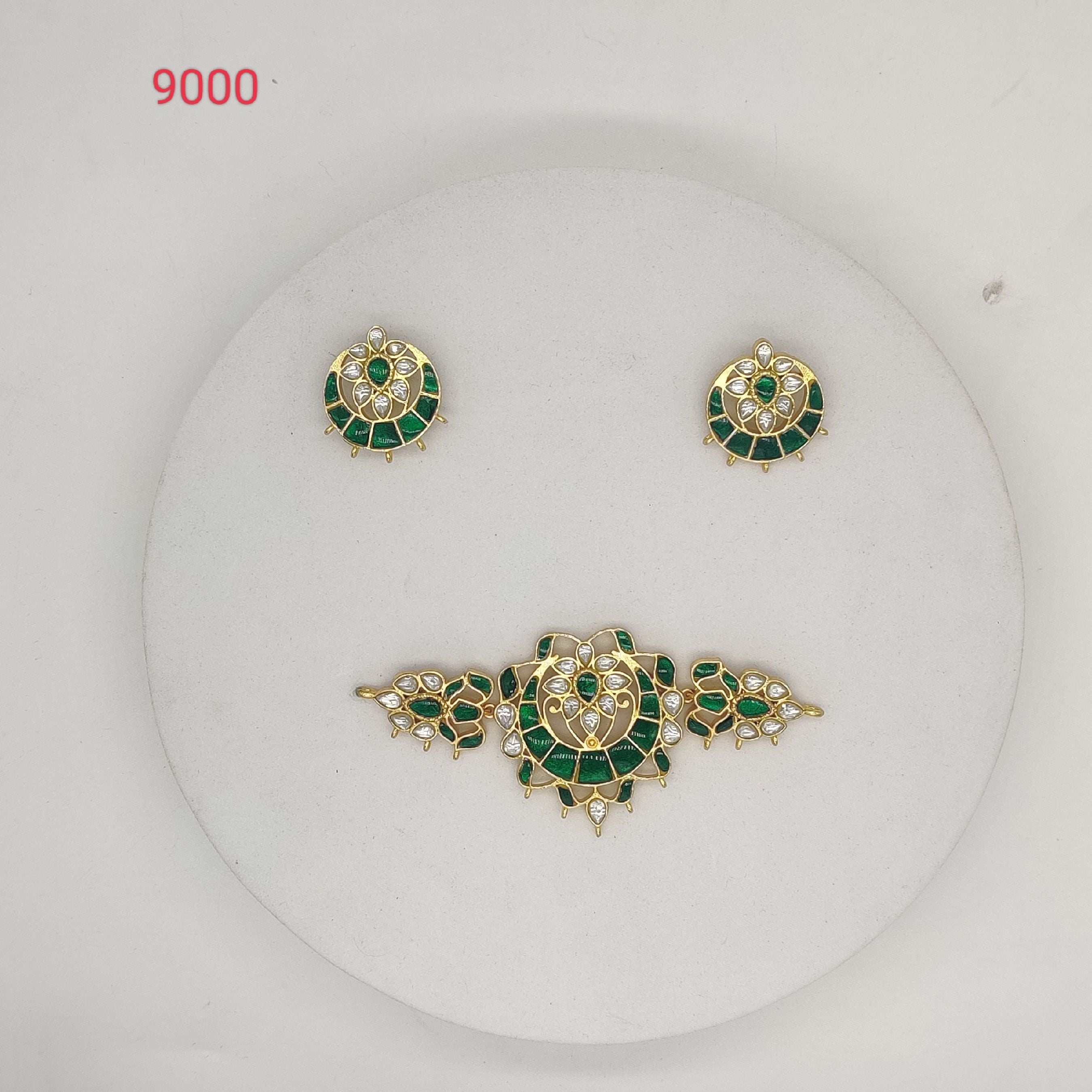 Spiral Radiance CZ Pendent Set