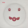 Kundan Blush CZ Pendent Set