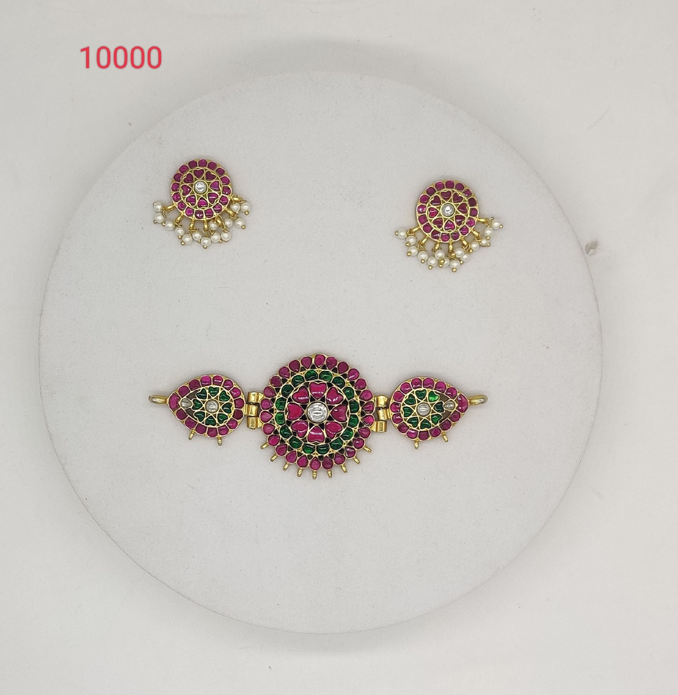 Royal Garden CZ Pendent Set