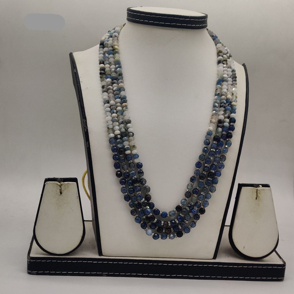 Ocean Mirage Multi-Strand Beaded Fancy Pendent Set