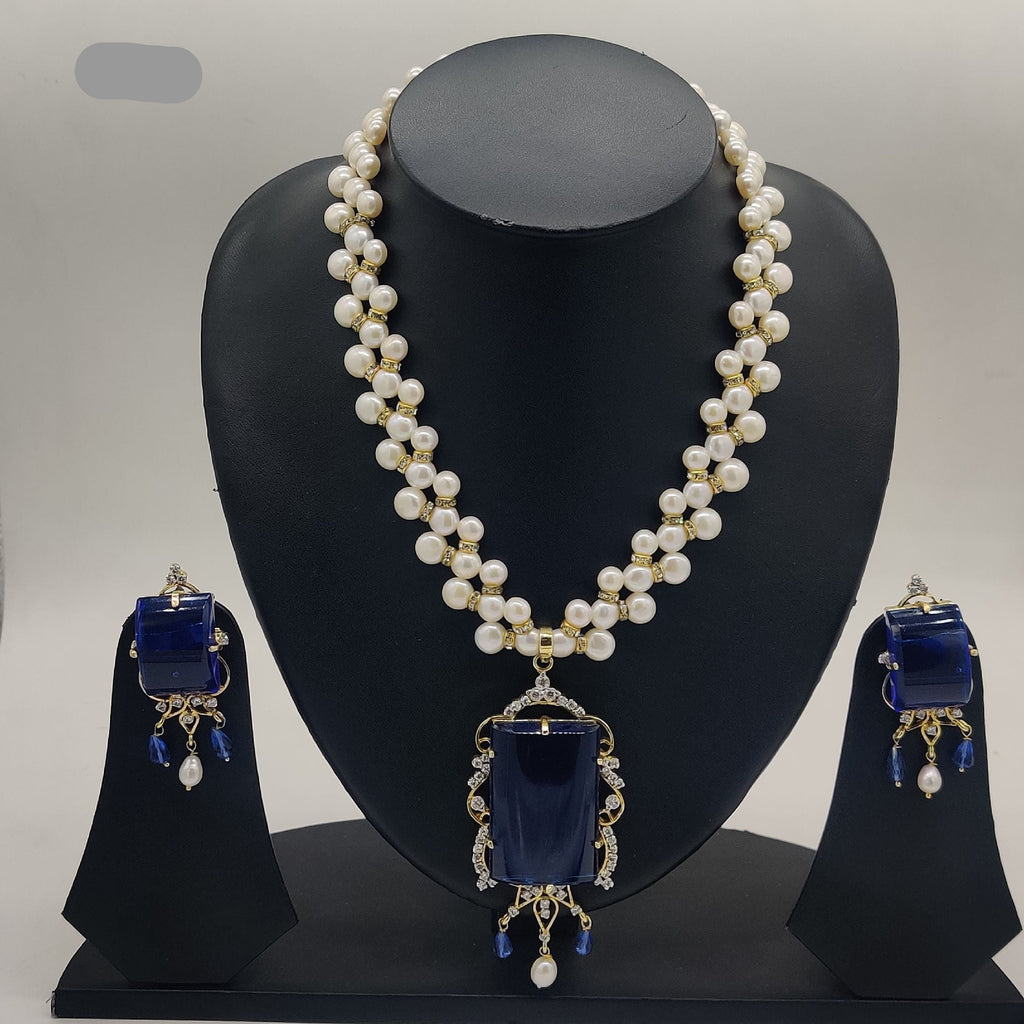 Blue Royal Heirloom Fancy Pendent Set
