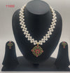 Royal Garden Gem Pearl  Pendent Set