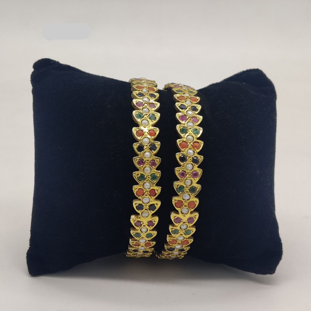 Teardrop Multicolor Royal Bangles
