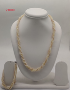 Tidal Twist Freshwater Pearl Necklace Set