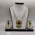 Maharani Pearl & Gemstone Heritage Fancy Pendent Set