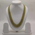 Sunbeam Elegance Yellow Gemstone Stone Necklace