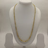 Golden Horizon Long Beaded Stone Necklace
