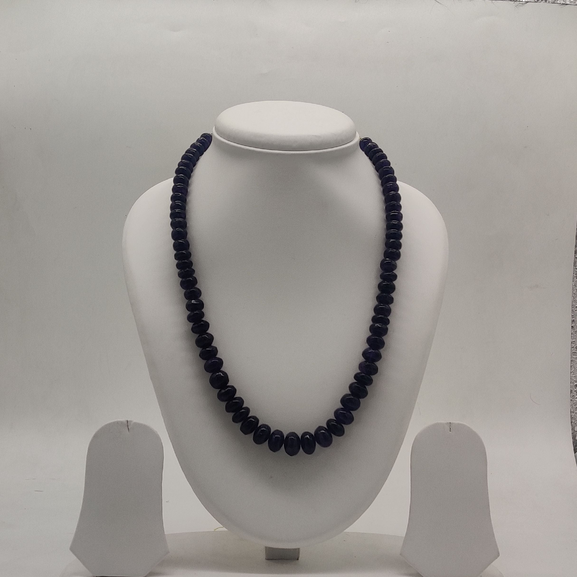 Obsidian Grace Graduated Stone Stone Necklace