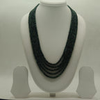 Forest Twilight Layered Beaded Stone Necklace