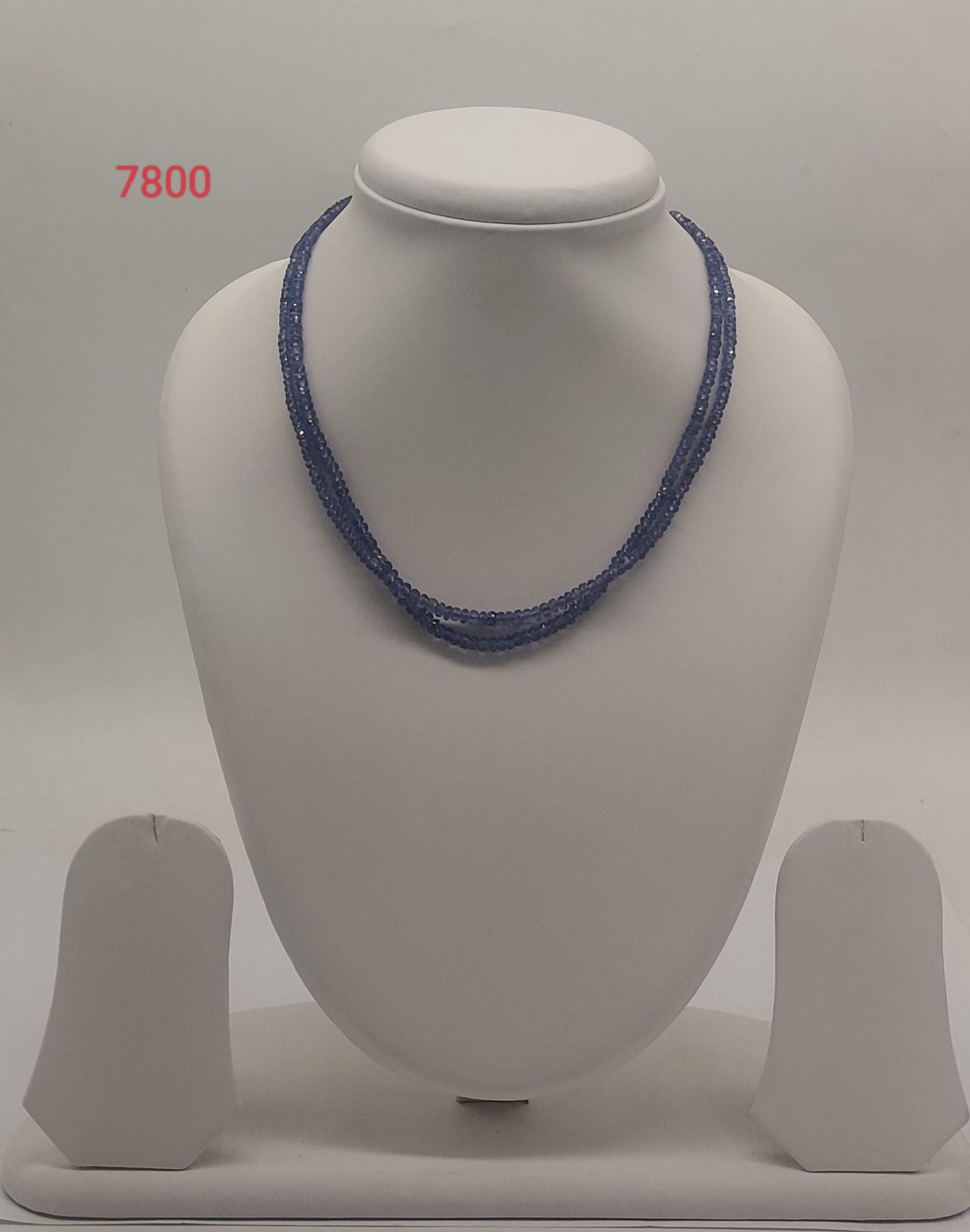 Midnight Cascade � Multi-Layer Blue Gemstone Stone Necklace
