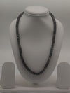 Night Halo � Faceted Black Bead Necklace