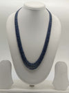 Ocean Cascade � Layered Sapphire Beads Necklace